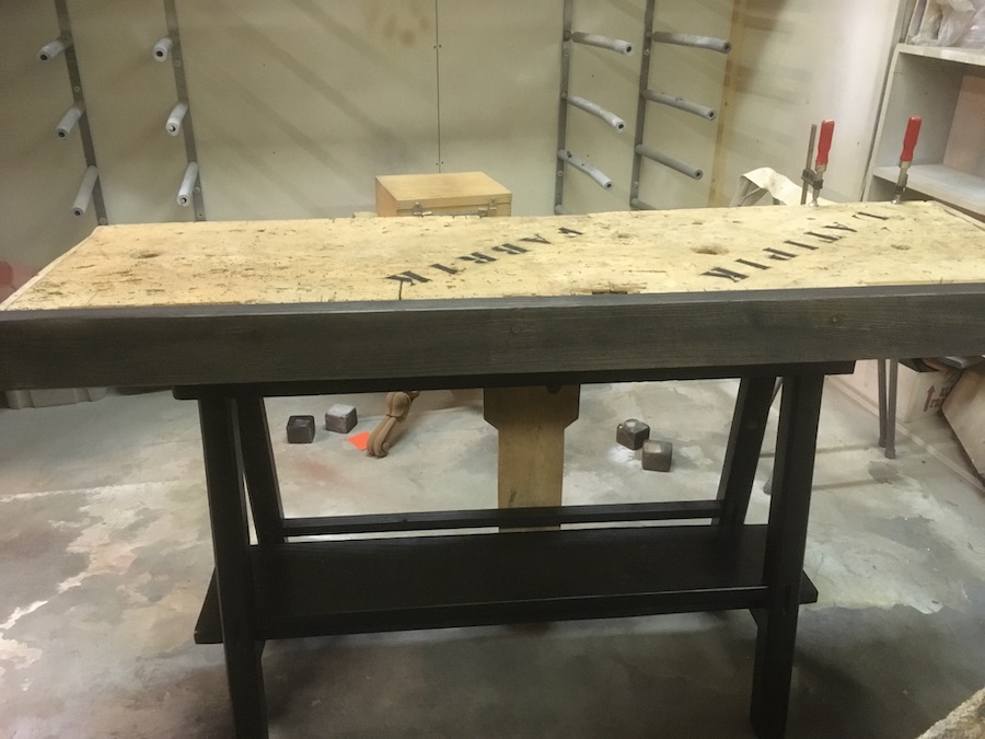  Création table en bois